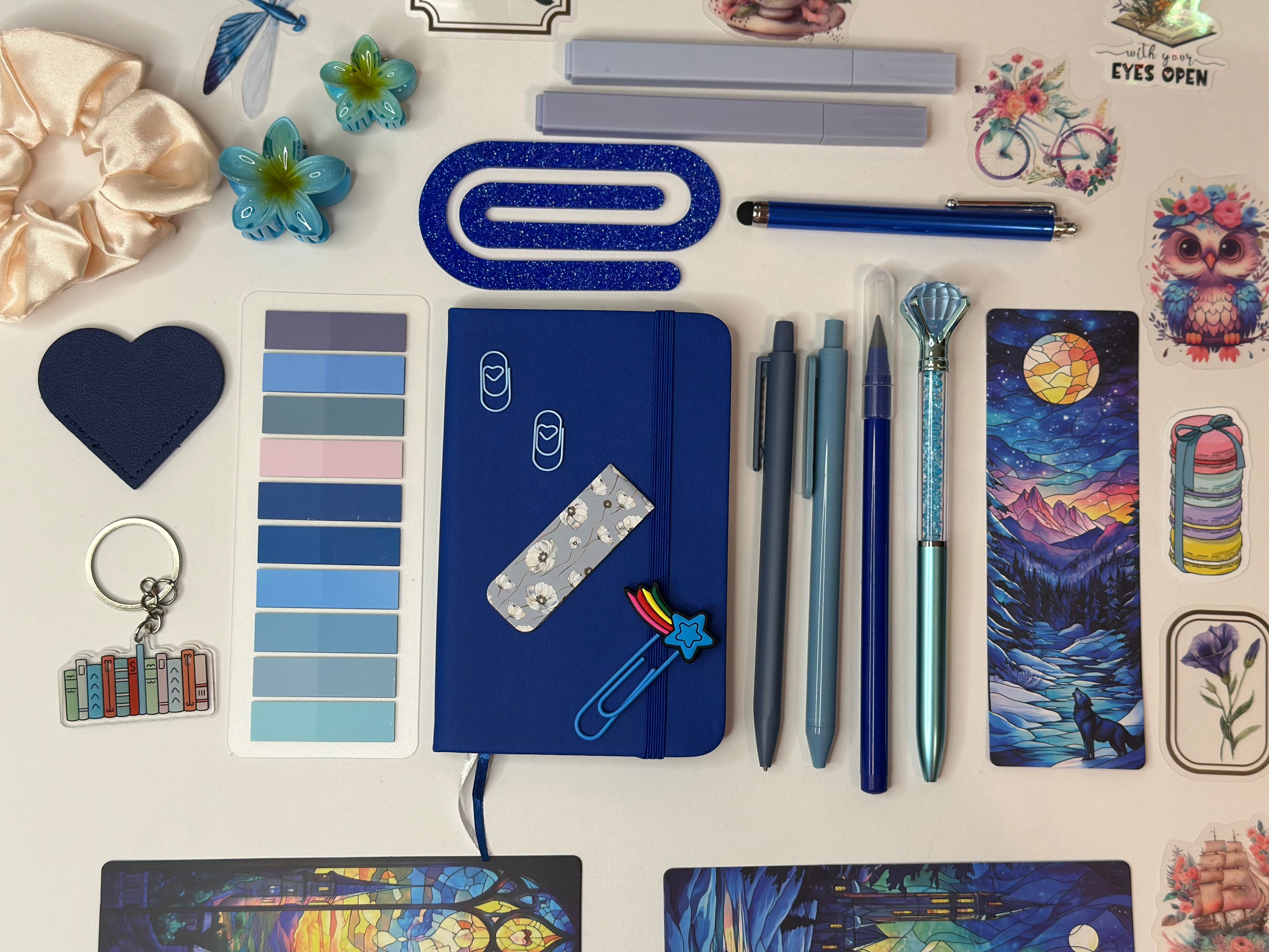 Blue Aesthetic Mystery Bookish Bundle