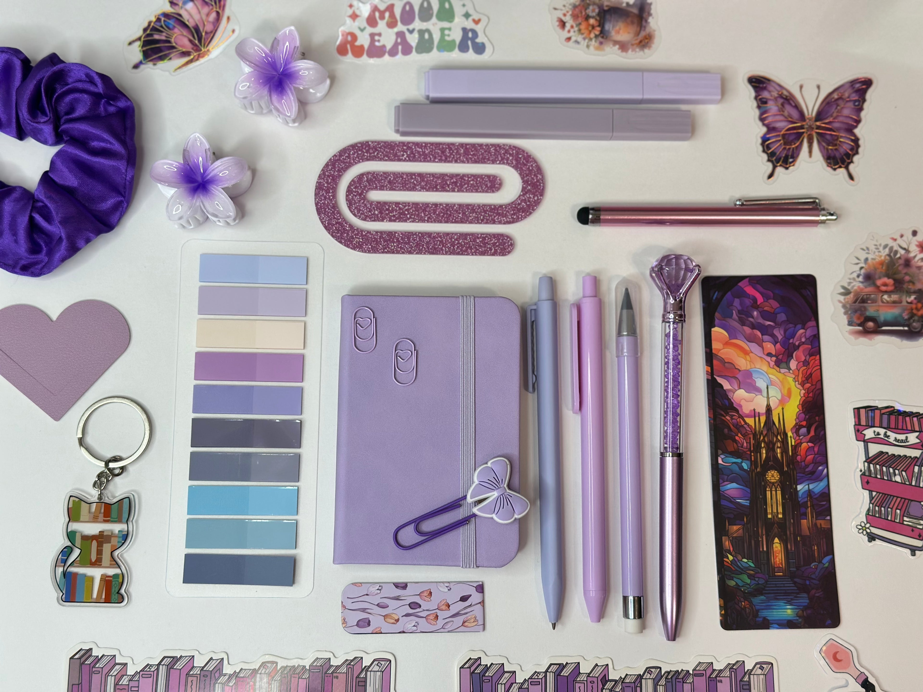Purple Aesthetic Mystery Bookish Bundle